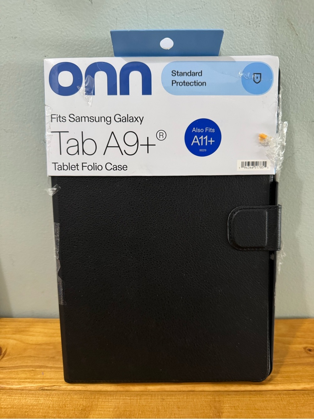 onn. Samsung Galaxy Tab A9+ and A11+ Tablet Folio Case OPEN BOX